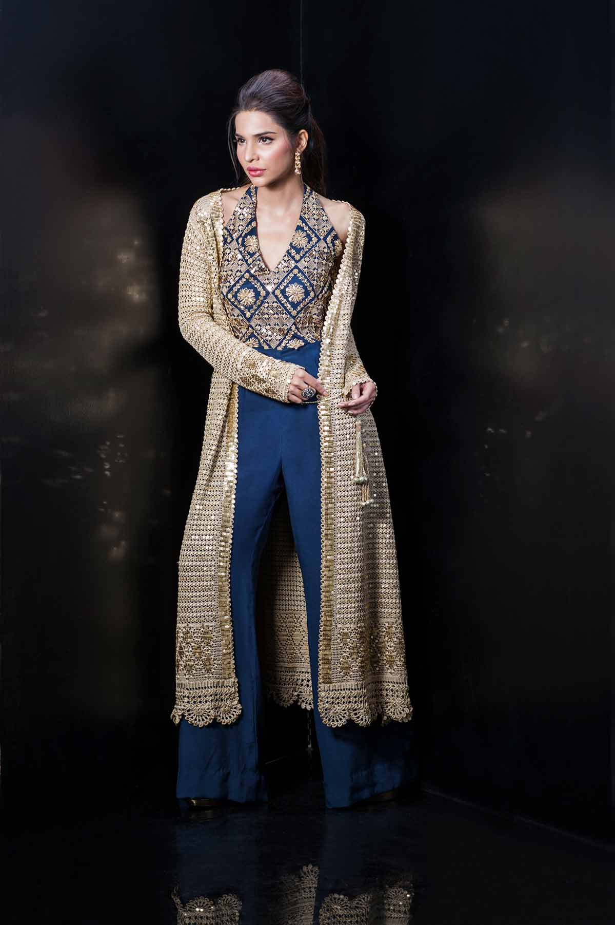 Full Length Gold Jacket