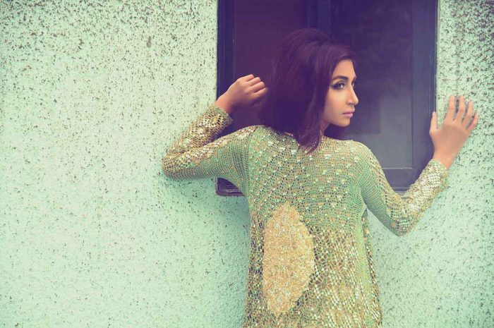 Mix weave Crochet Jacket