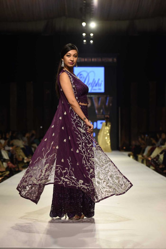 Worked Net jacket with crochet Lehnga choli(Click on image for price on request)