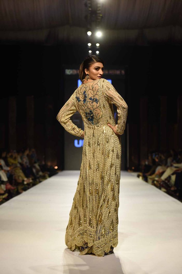 A-line shirt with zardozi izzar(Click on image for price on request)