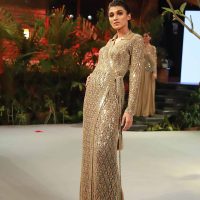 Embelisshed Wrap Dress