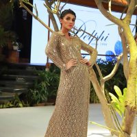 Embelisshed Wrap Dress