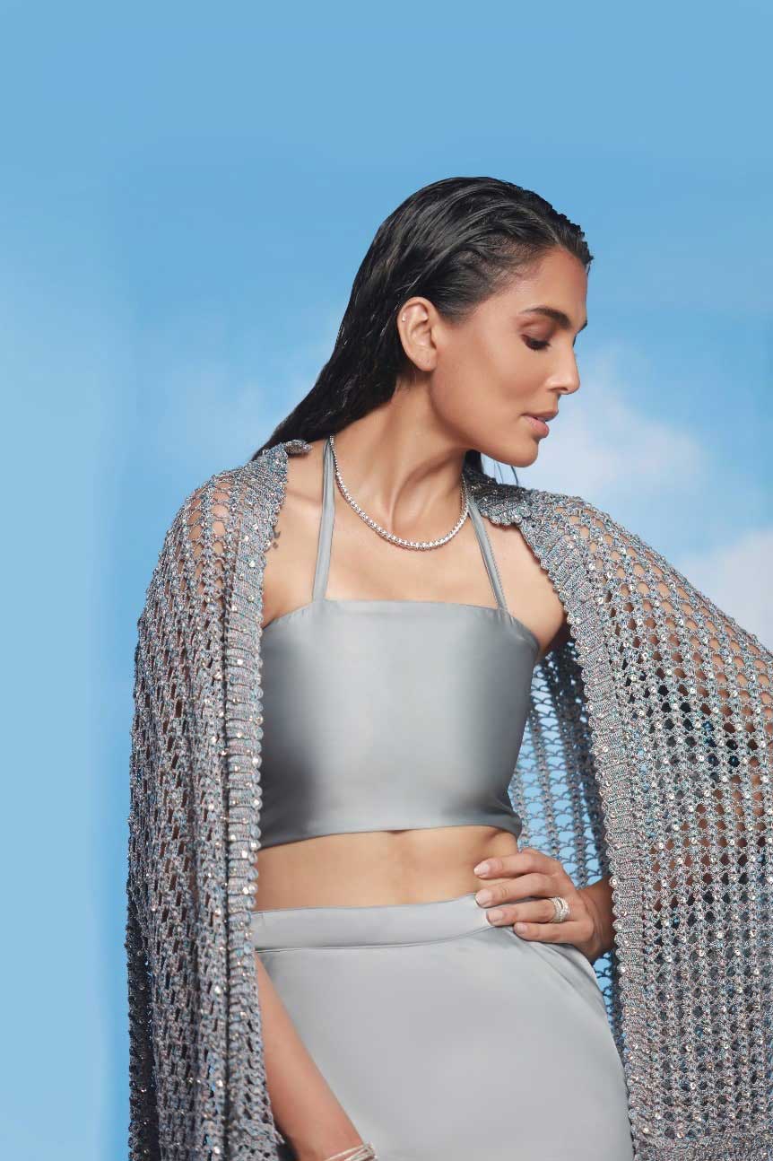 Mix weave Jacket