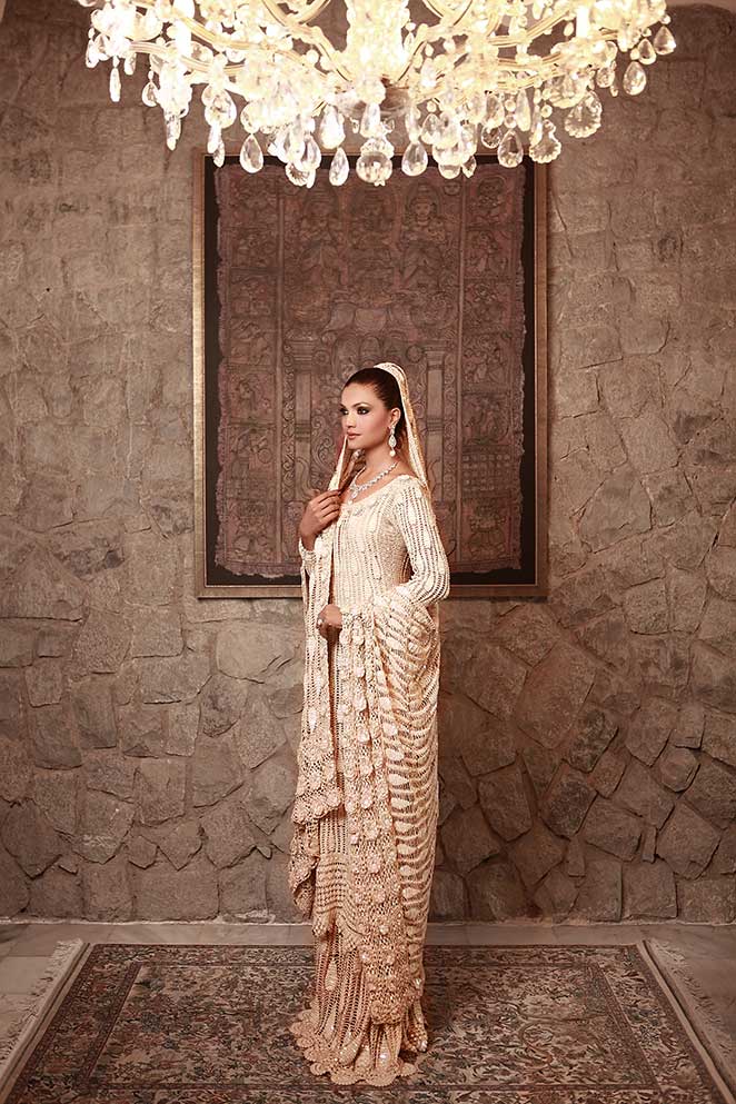 Lehnga/Choli Set Nikkah(Click on image for price on request)